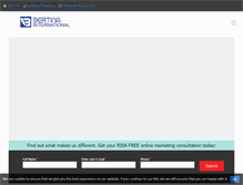 Tablet Screenshot of bertinaco.com